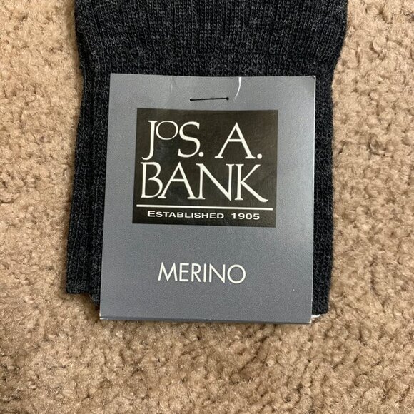 Jos. A. Bank Men’s Mid Calf Merino Wool Socks (Size 10-13) - Picture 7 of 7